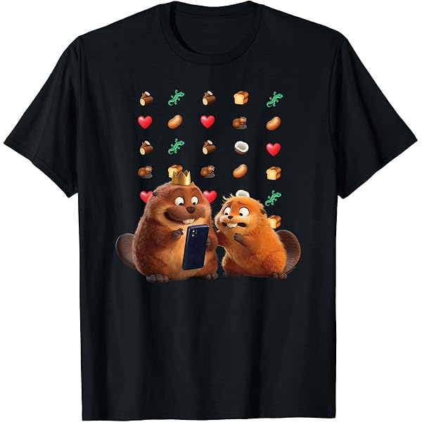 Amazon | HOPPERS 私がビーバーになる時 ローフ Tシャツ | Tシャツ